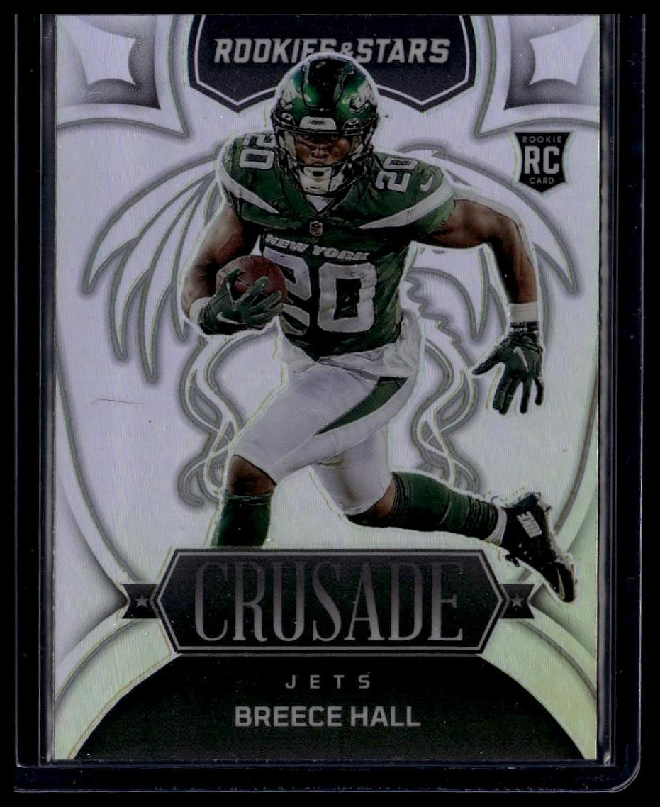 2022 Panini Rookies & Stars #CR-20 Breece Hall Crusade Silver