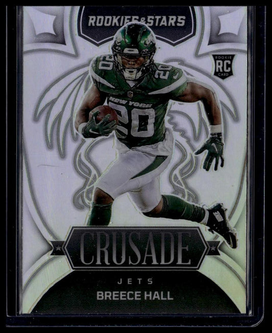 2022 Panini Rookies & Stars #CR-20 Breece Hall Crusade Silver