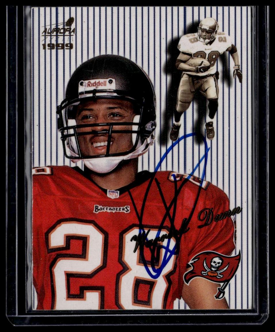 1999 Pacific Aurora #140 Warrick Dunn Pinstripes