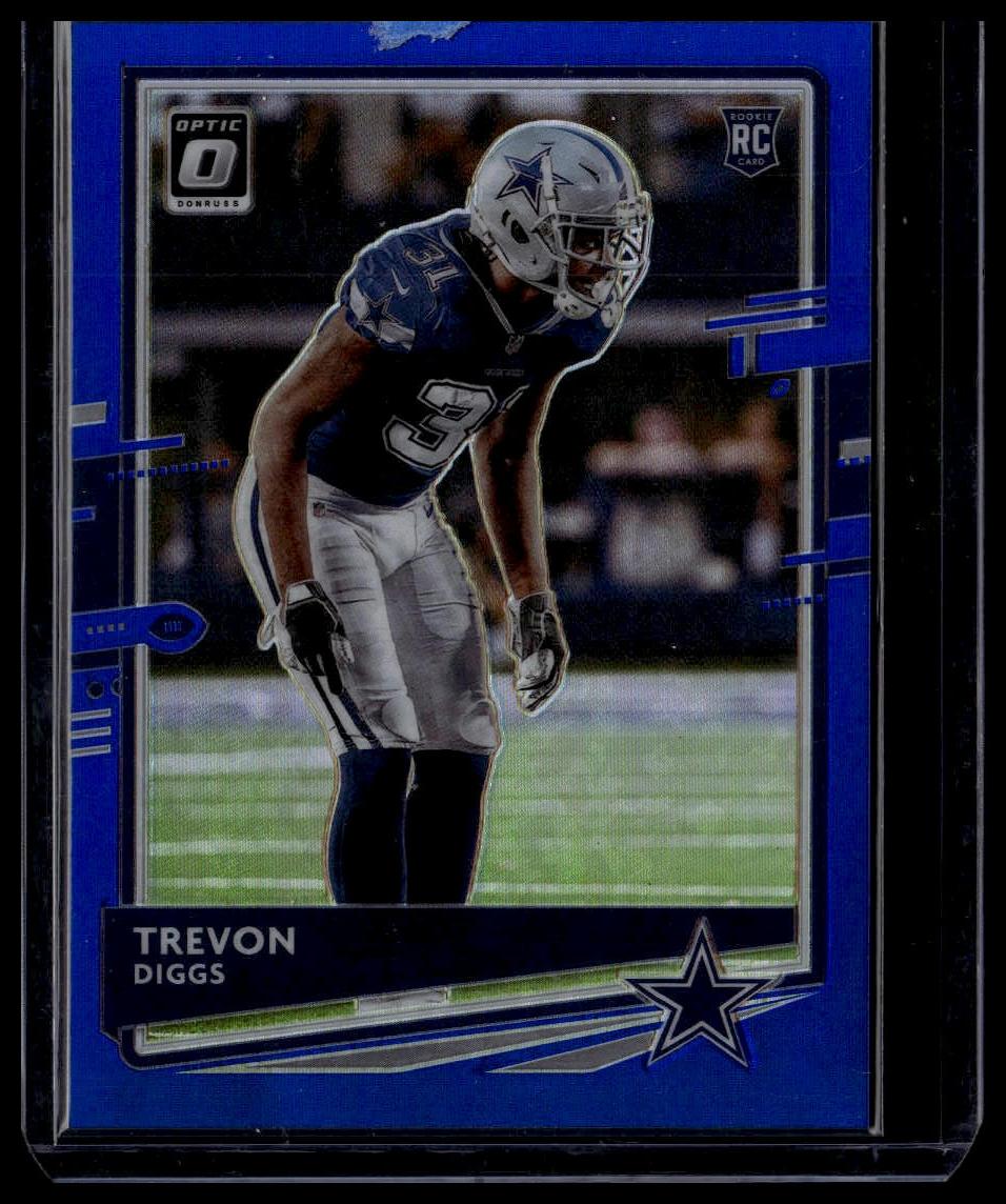 2020 Donruss Optic #110 Trevon Diggs Blue #/179
