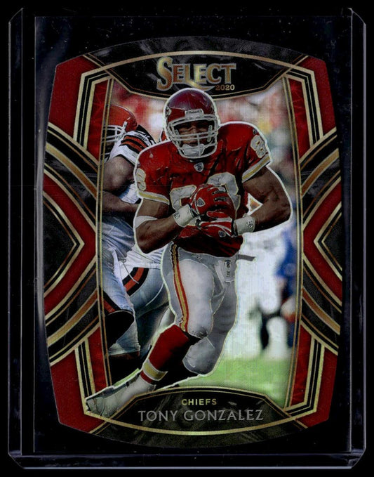 2020 Panini Select #234 Tony Gonzalez Red Prizm Die Cut