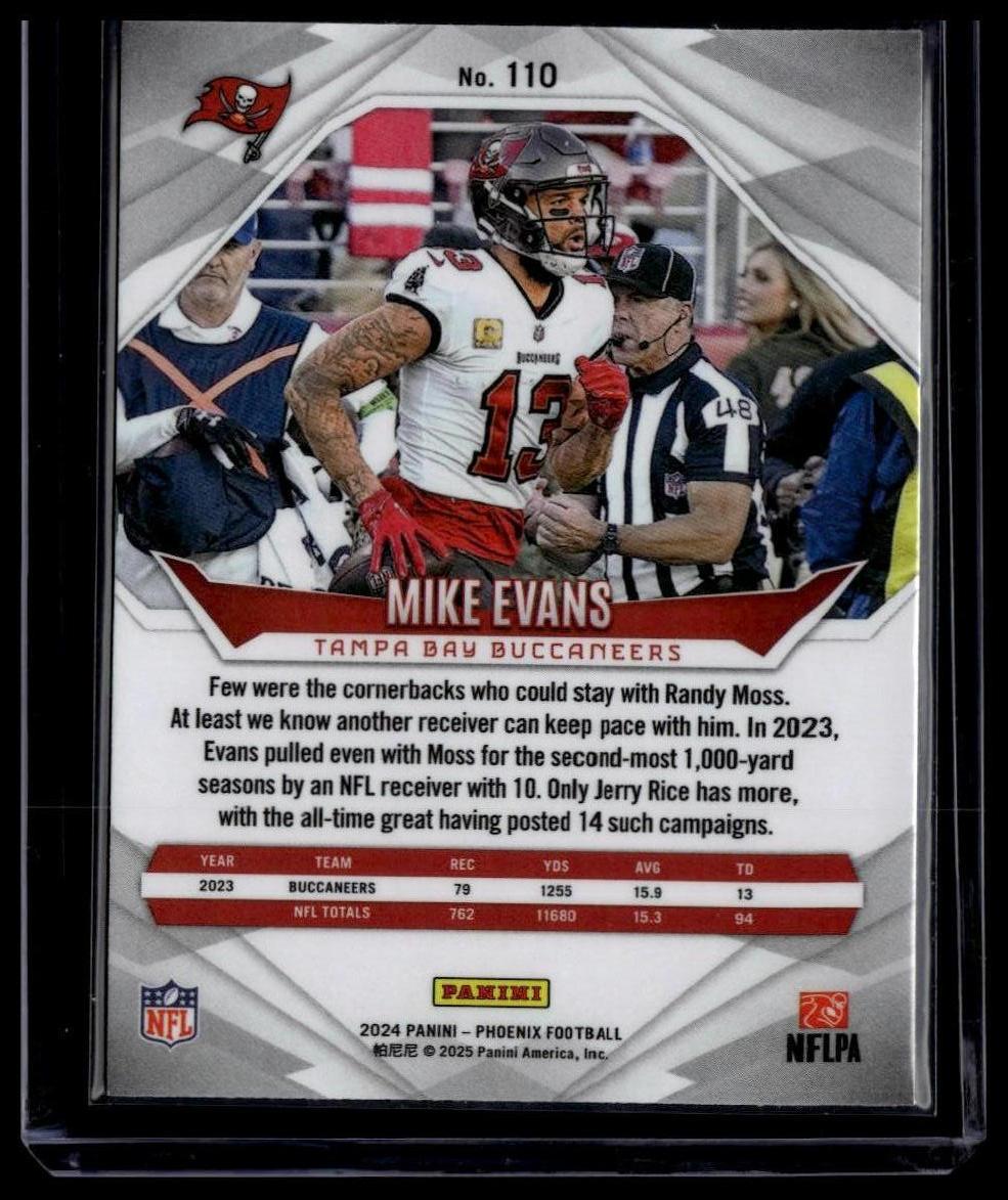 2024 Panini Phoenix #110 Mike Evans Purple