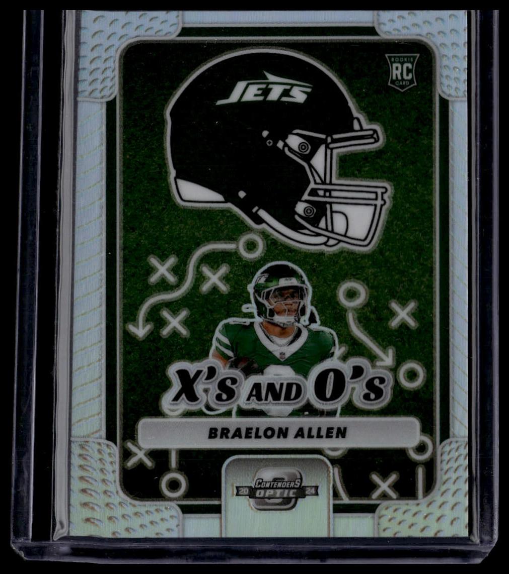 2024 Panini Contenders Optic #XO-BAN Braelon Allen Xs and Os