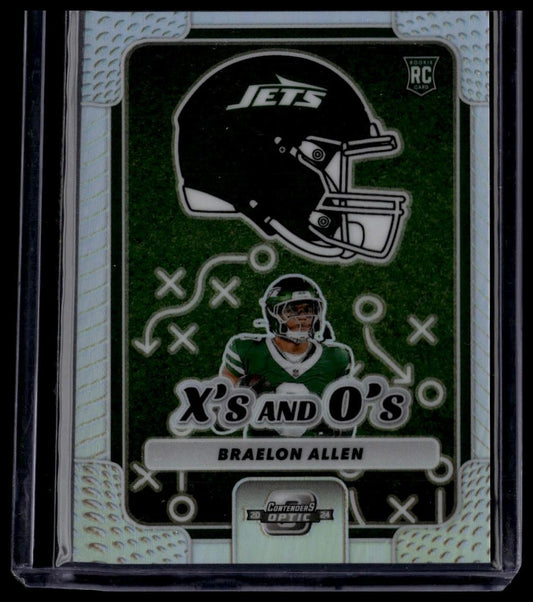 2024 Panini Contenders Optic #XO-BAN Braelon Allen Xs and Os