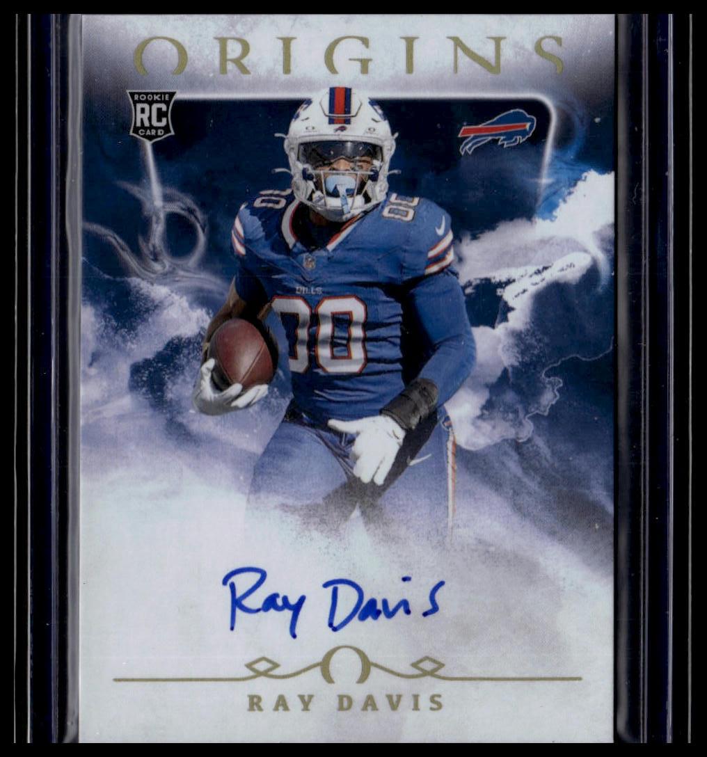2024 Panini Origins #RAU-RDA Ray Davis Rookie Autographs
