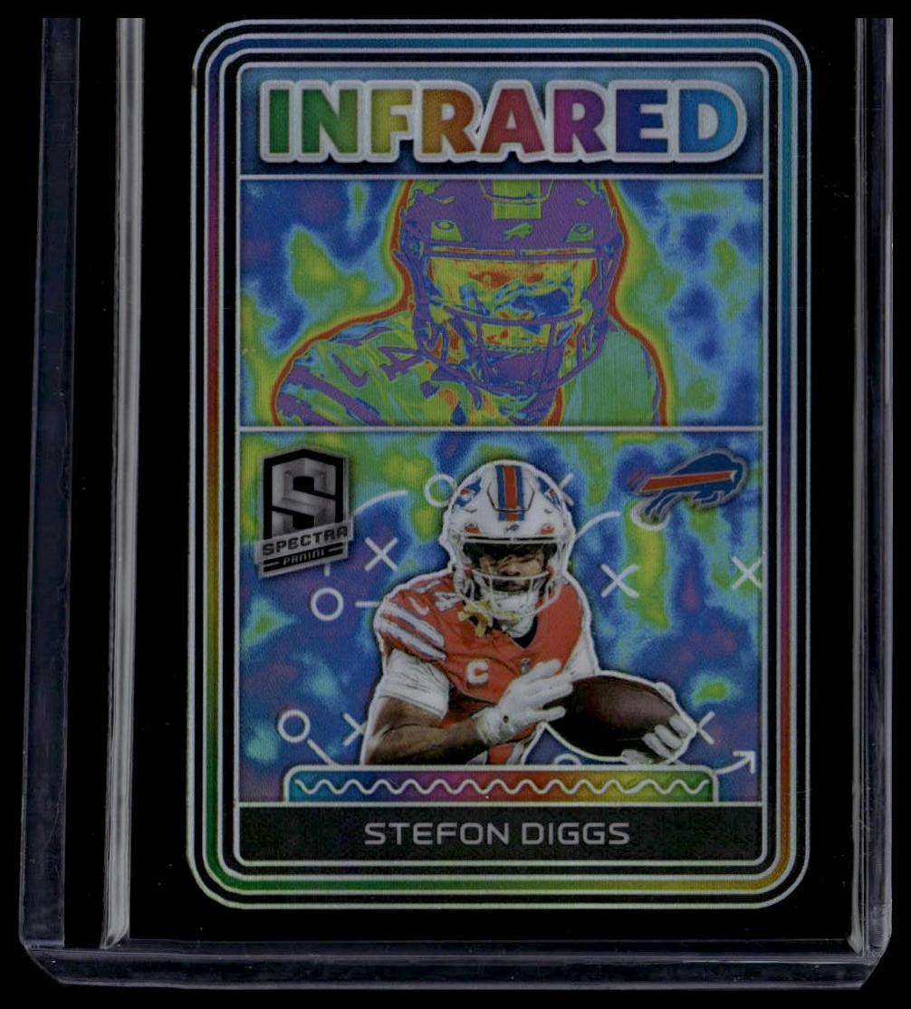 2023 Panini Spectra #I-SD Stefon Diggs Infrared #/99