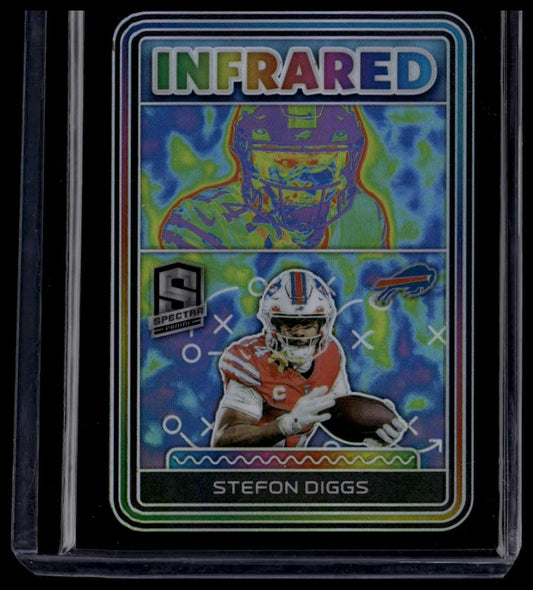 2023 Panini Spectra #I-SD Stefon Diggs Infrared #/99