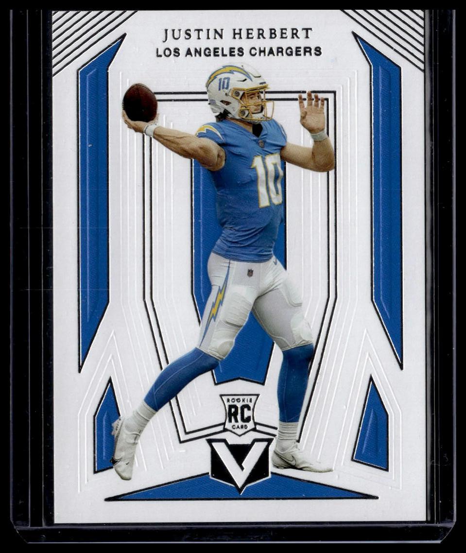 2020 Panini Chronicles #V-3 Justin Herbert Vertex