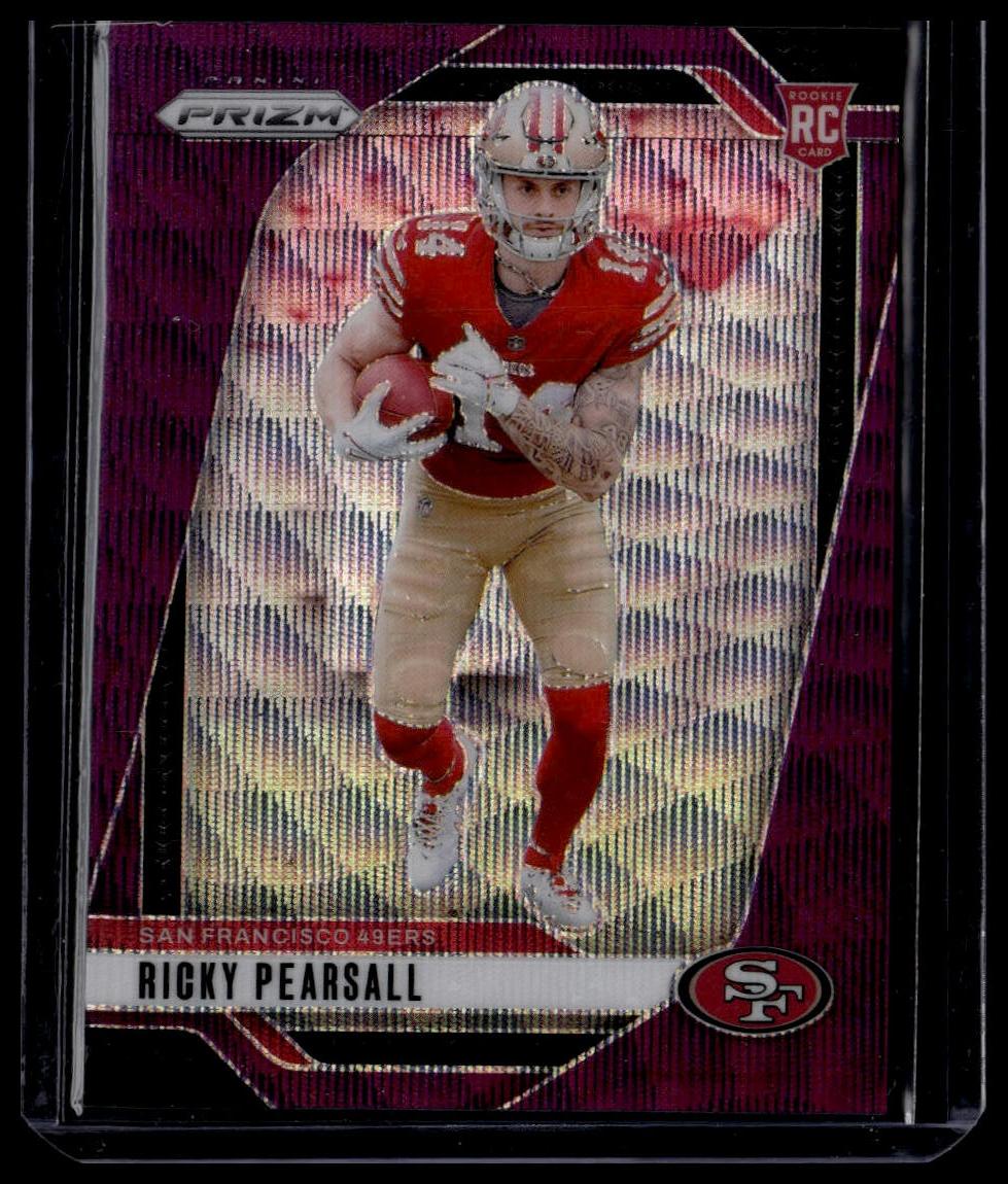 2024 Panini Prizm #383 Ricky Pearsall Purple Wave #/99