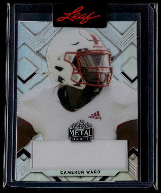 2022 Leaf Valiant #NNO Cameron Ward Clear Pink Unsigned Pre-Production Proofs