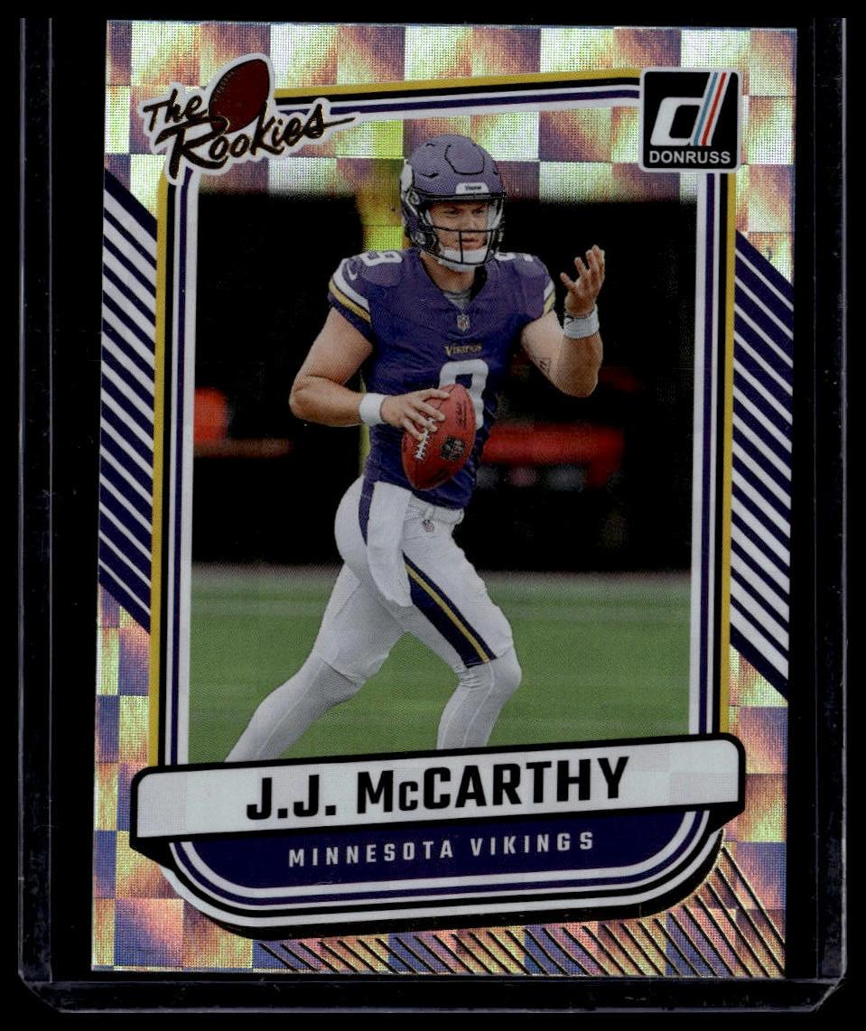 2024 Donruss #TR-1 J.J. McCarthy The Rookies