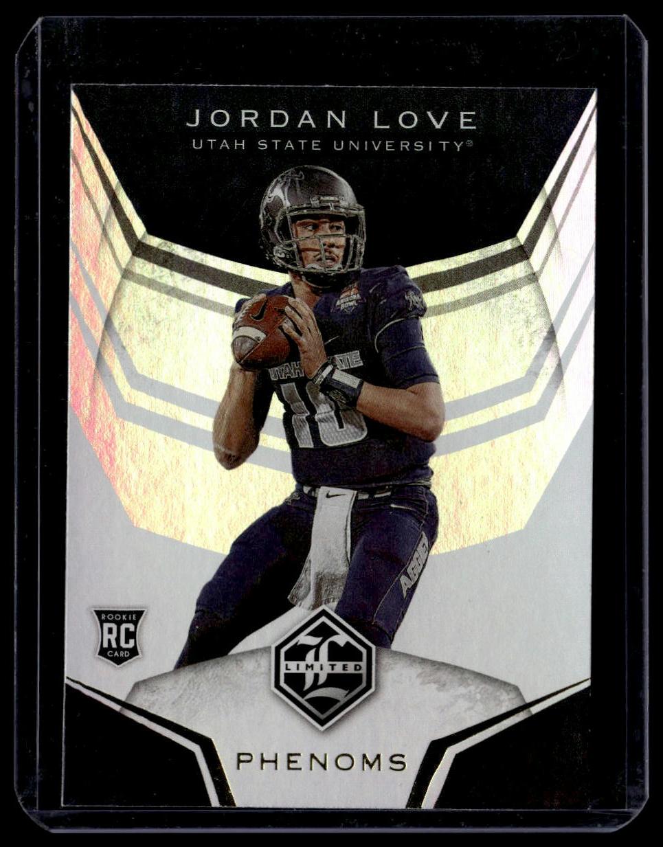2020 Panini Chronicles Draft Picks #7 Jordan Love Limited Phenoms