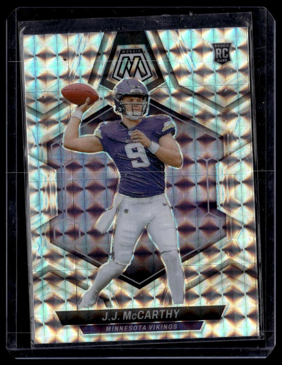 2024 Panini Mosaic #310 J.J. McCarthy Mosaic