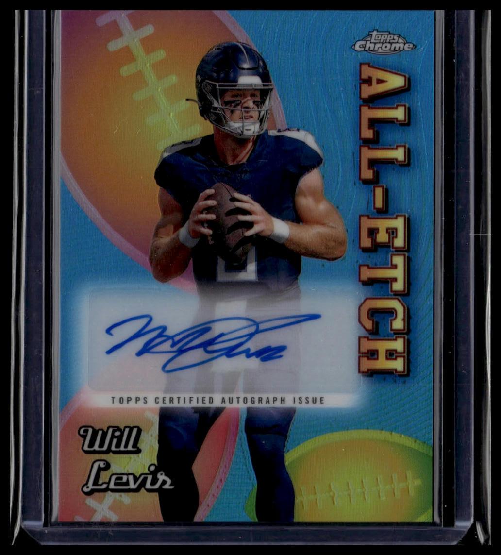 2024 Topps Chrome #AEA-WL Will Levis Chrome All-Etch Autographs