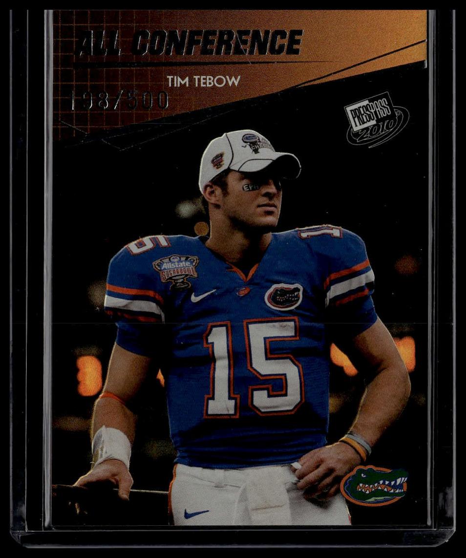 2010 Press Pass #85 Tim Tebow Reflectors #/500