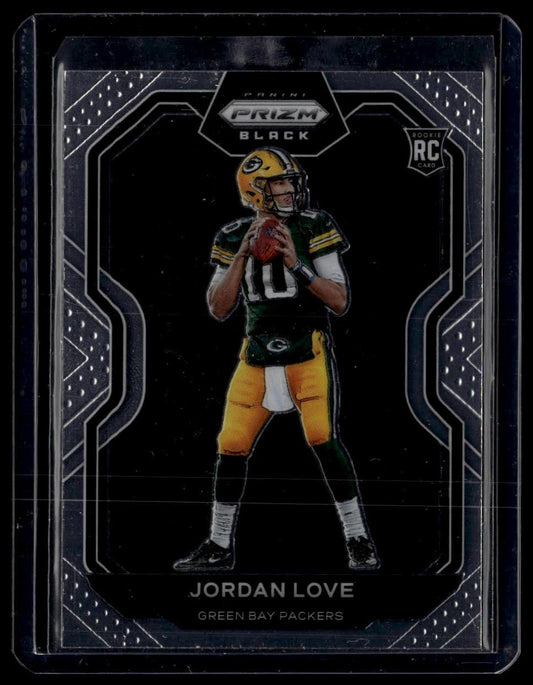 2020 Panini Chronicles #PB-4 Jordan Love Prizm Black