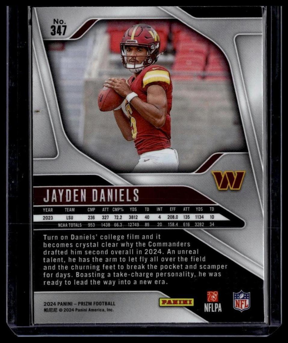 2024 Panini Prizm #347 Jayden Daniels