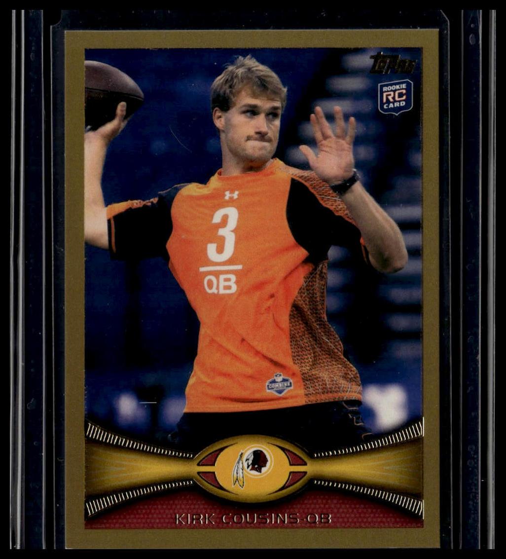 2012 Topps #326 Kirk Cousins Gold #/2012