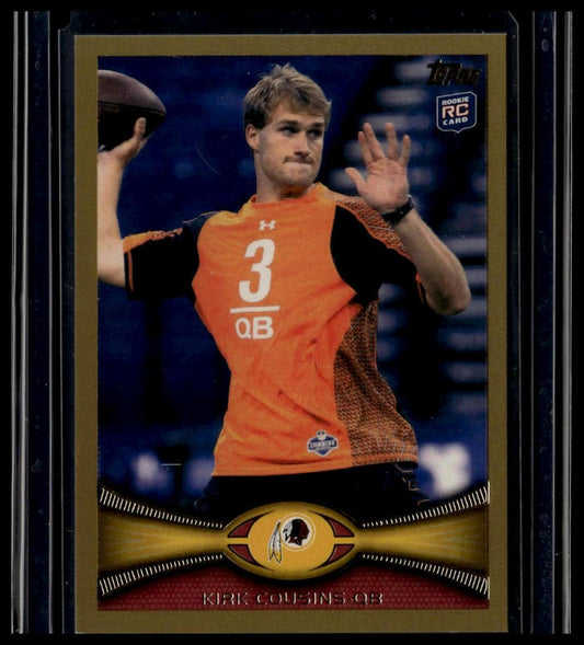 2012 Topps #326 Kirk Cousins Gold #/2012