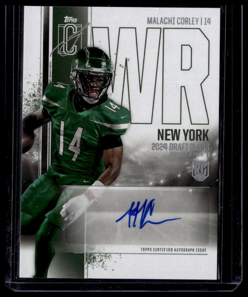 2024 Topps Signature Class #RCA-MC Malachi Corley Rookie Class Auto Variation