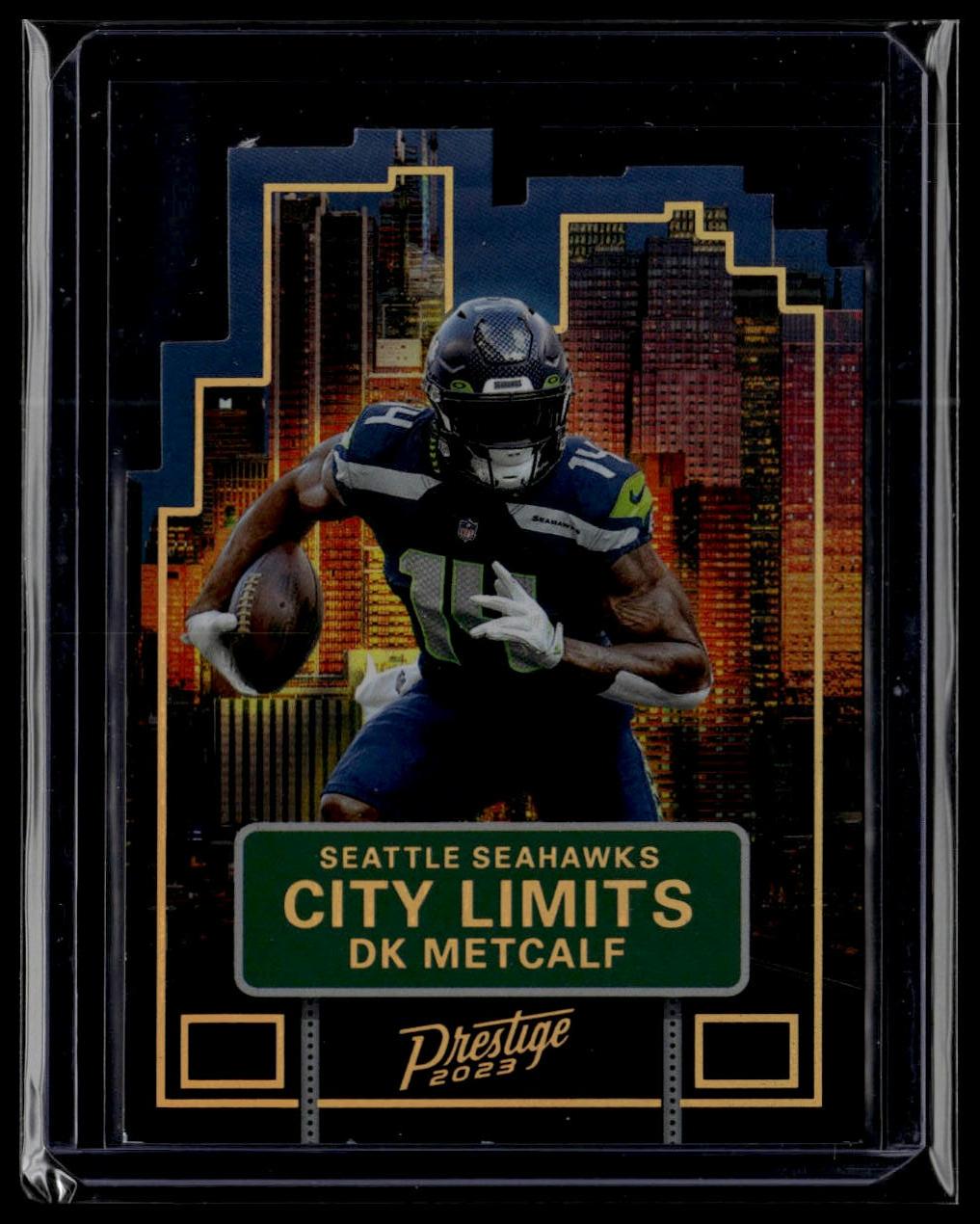 2023 Panini Prestige #CL-7 DK Metcalf City Limits