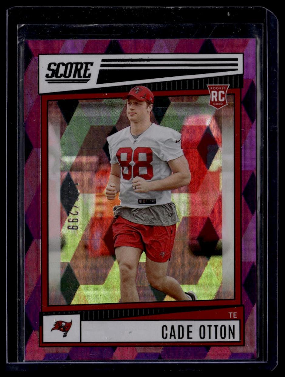 2022 Score #371 Cade Otton Cubic #/299