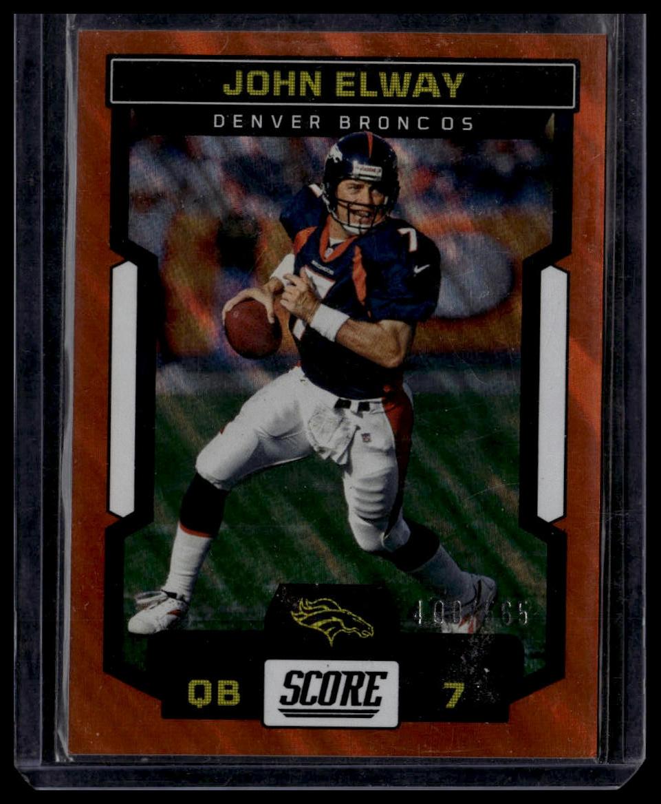 2023 Score #77 John Elway Lava #/565