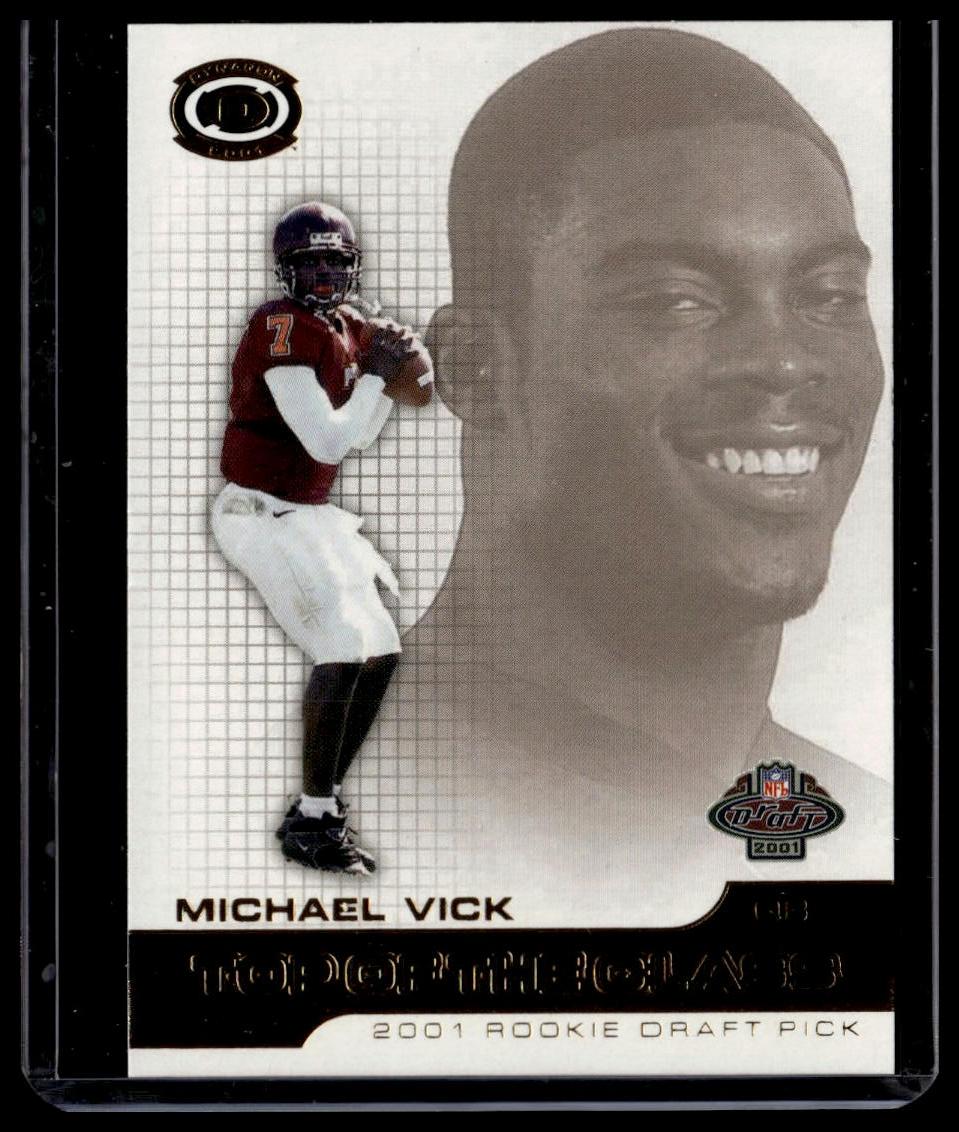2001 Pacific Dynagon #23 Michael Vick Top of the Class