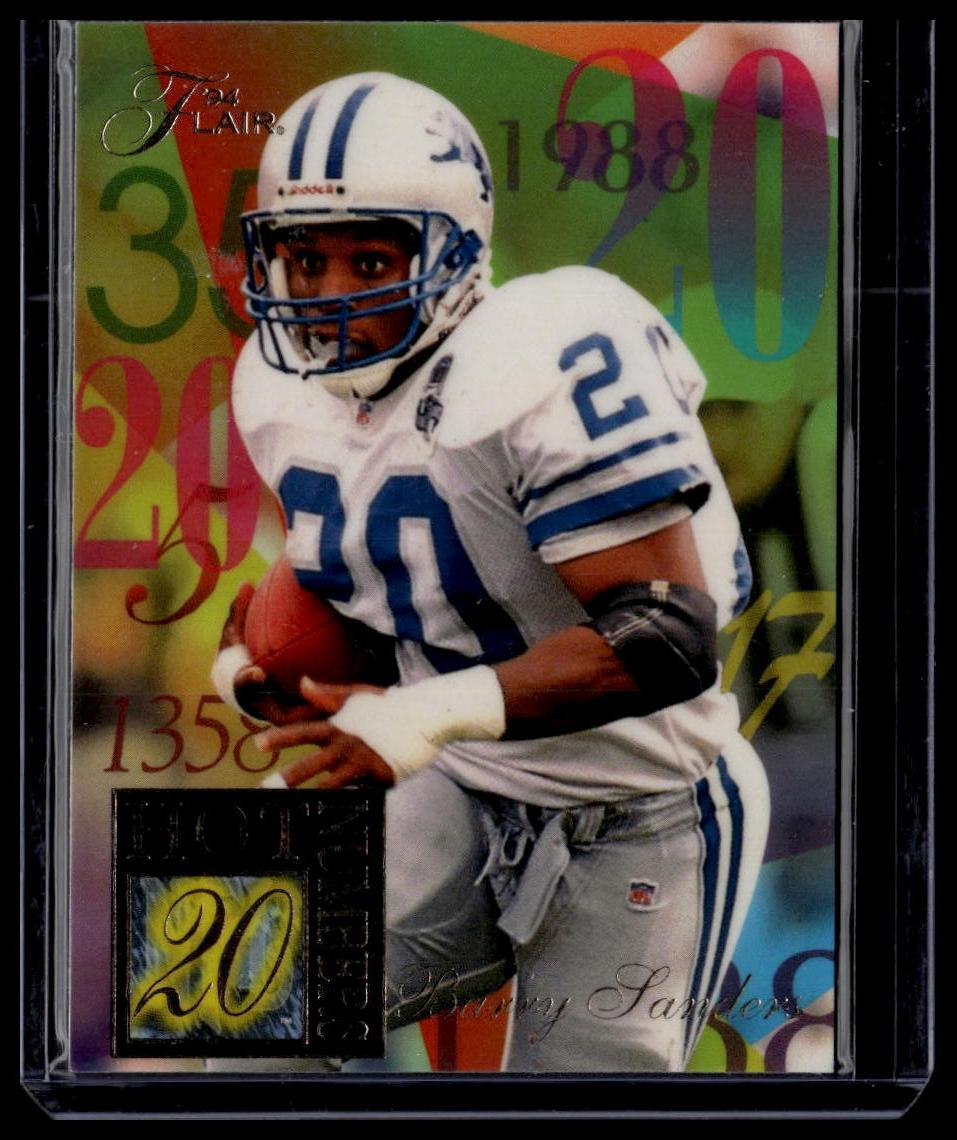 1994 Ultra #11 Barry Sanders Flair Hot Numbers