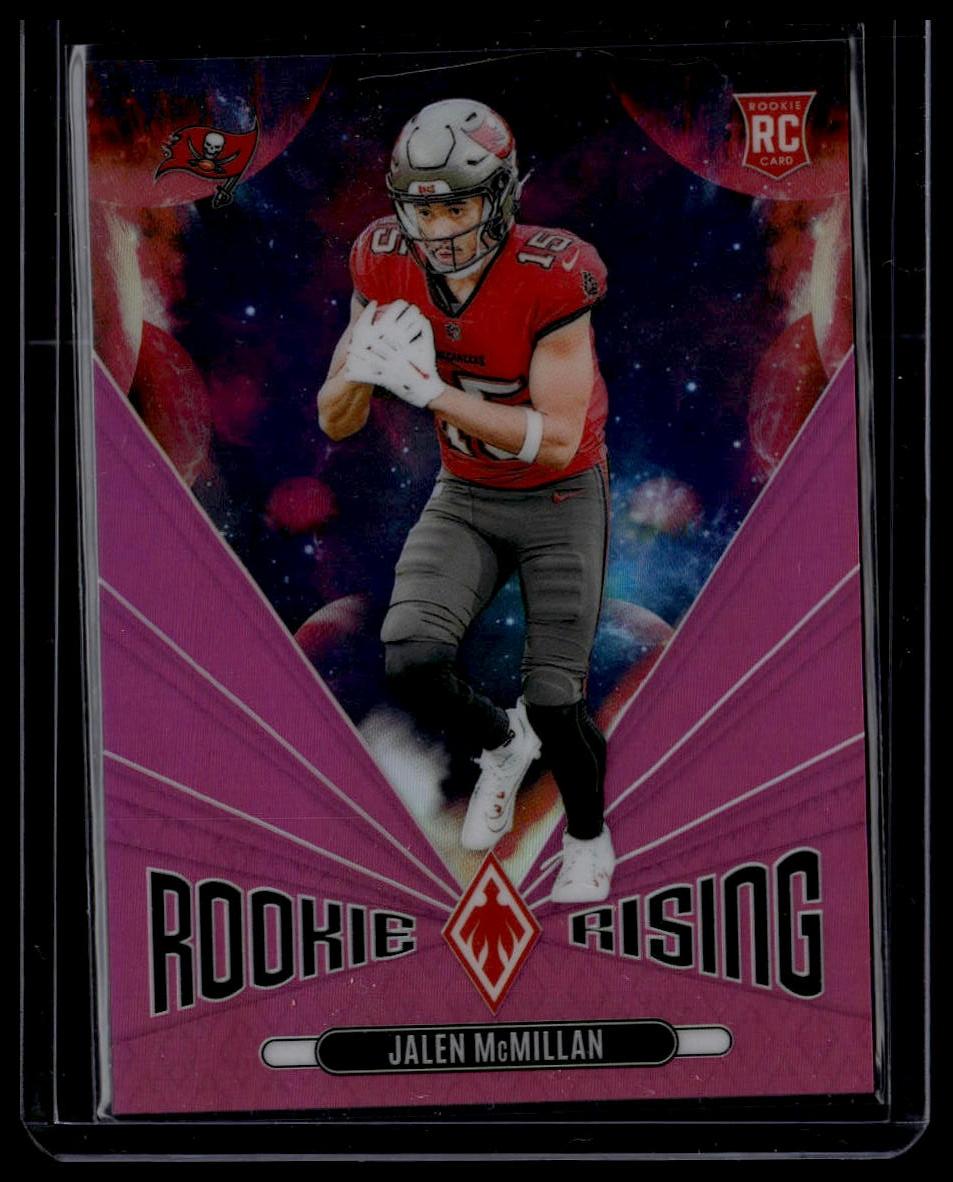 2024 Panini Phoenix #RR-JMN Jalen McMillan Rookie Rising Pink #/80
