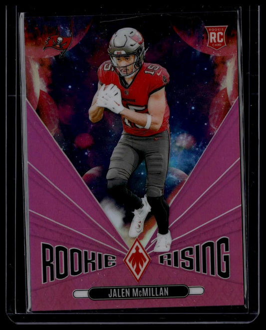 2024 Panini Phoenix #RR-JMN Jalen McMillan Rookie Rising Pink #/80