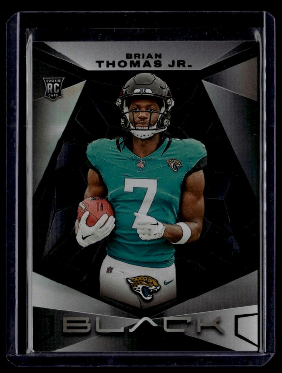 2024 Panini Black #113 Brian Thomas Jr.