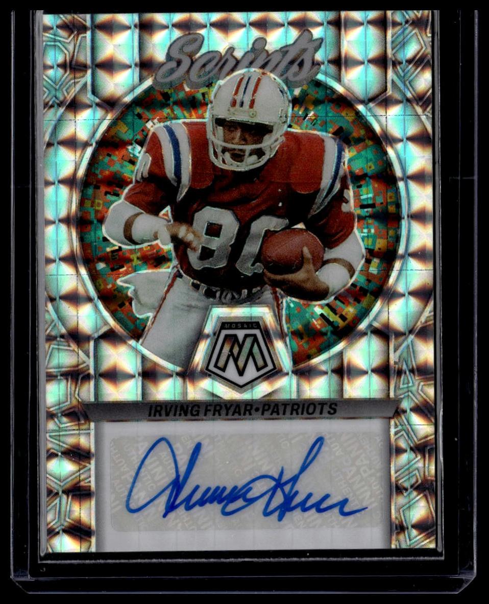 2023 Panini Mosaic #S45 Irving Fryar Scripts