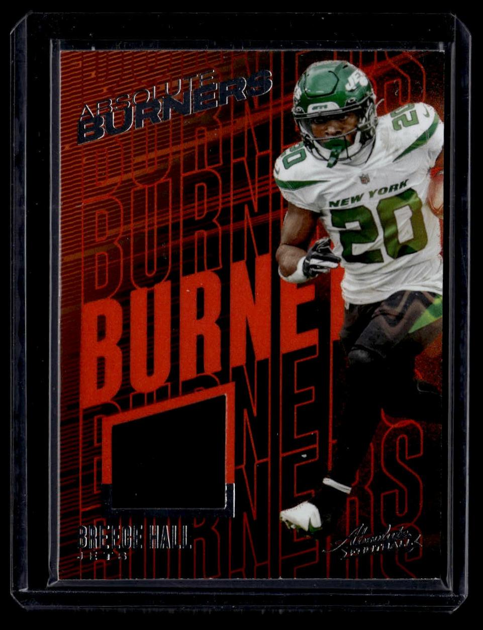 2023 Panini Absolute #AB-1 Breece Hall Absolute Burners