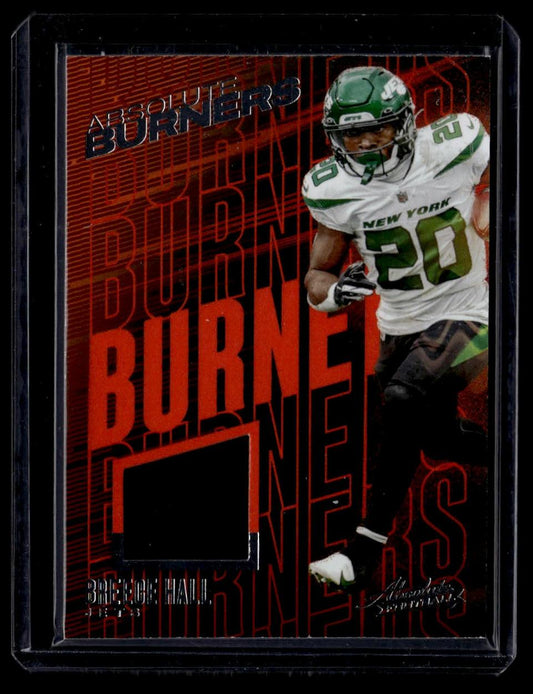 2023 Panini Absolute #AB-1 Breece Hall Absolute Burners