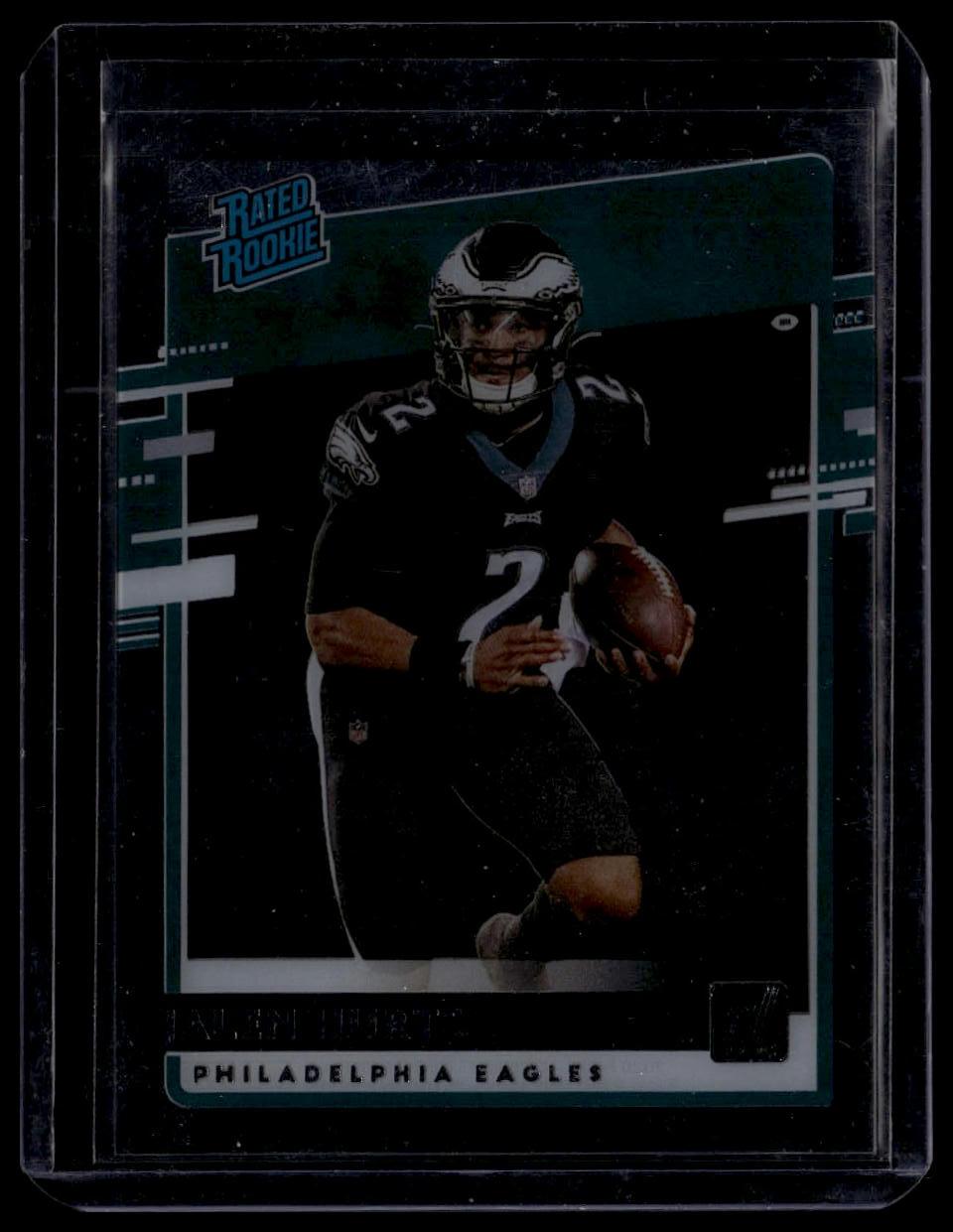 2020 Panini Chronicles #RR-JAH Jalen Hurts Clearly Donruss Rated Rookies