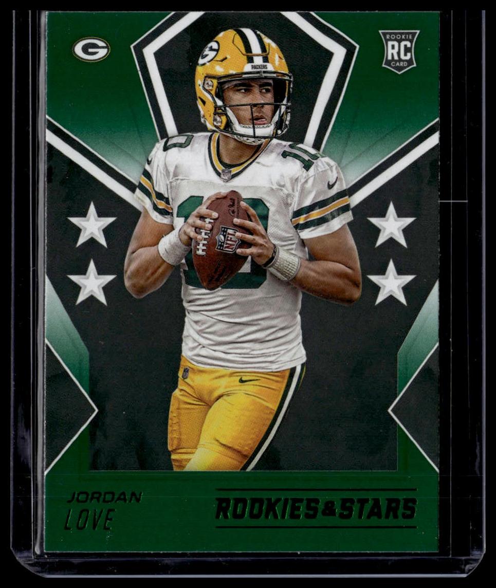 2020 Panini Rookies & Stars #104 Jordan Love Green