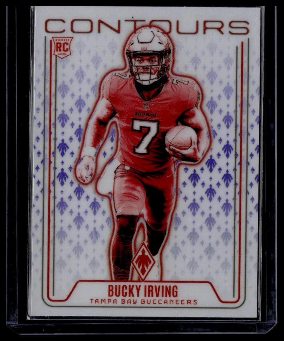2024 Panini Phoenix #CON-BIG Bucky Irving Contours Purple