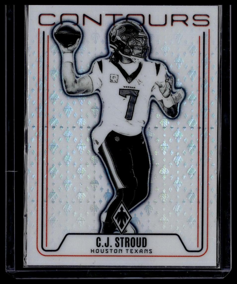 2024 Panini Phoenix #CON-CST C.J. Stroud Contours Wave