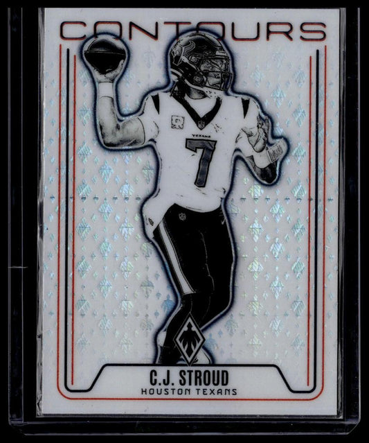 2024 Panini Phoenix #CON-CST C.J. Stroud Contours Wave