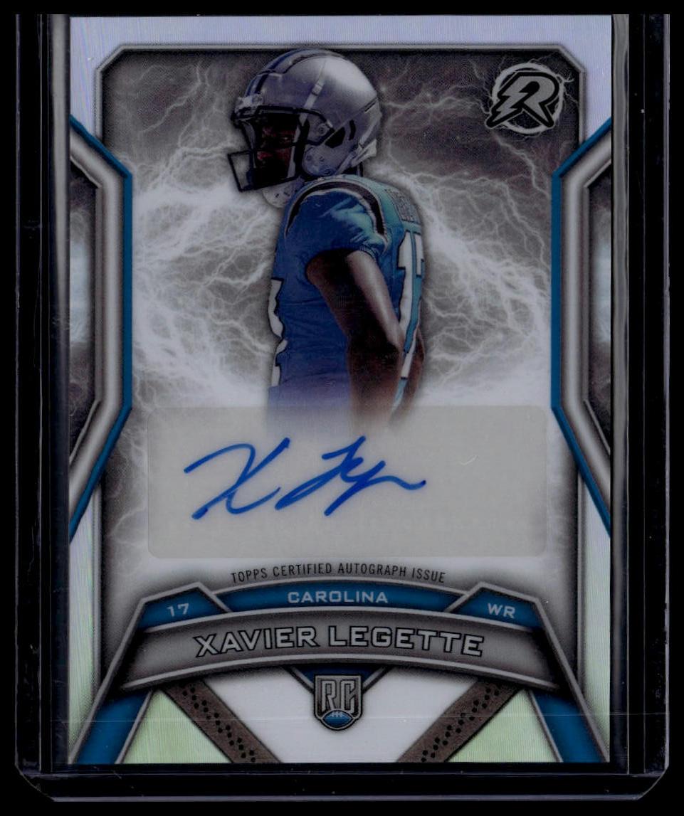 2024 Topps Resurgence #RRS-XL Xavier Legette Resurgence Rookie Signatures