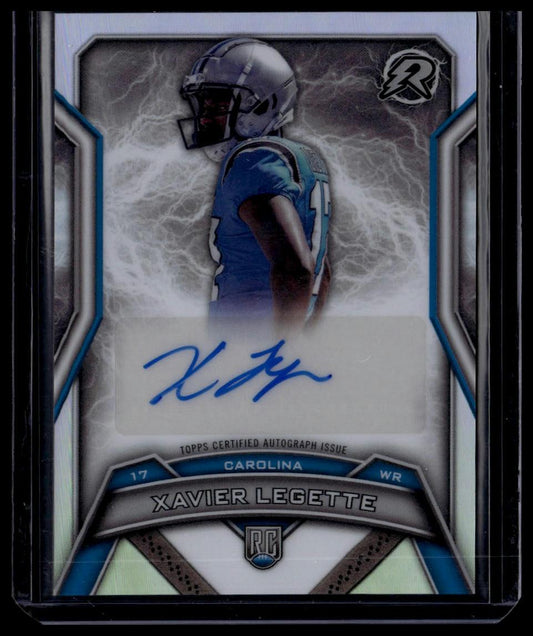 2024 Topps Resurgence #RRS-XL Xavier Legette Resurgence Rookie Signatures