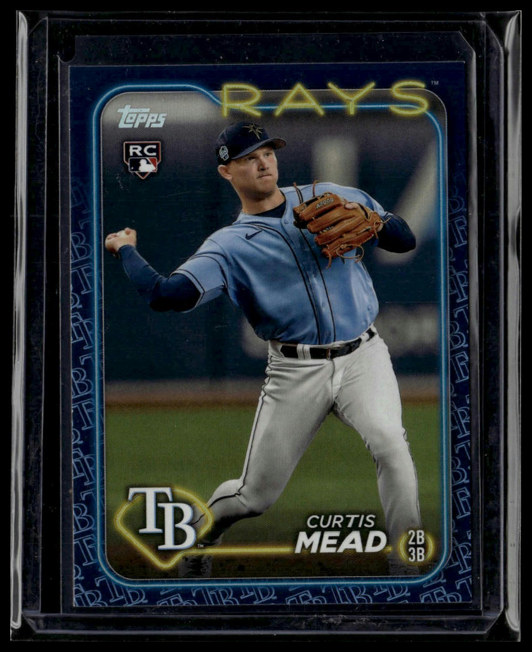 2024 Topps #82 Curtis Mead Team Color Border Variation