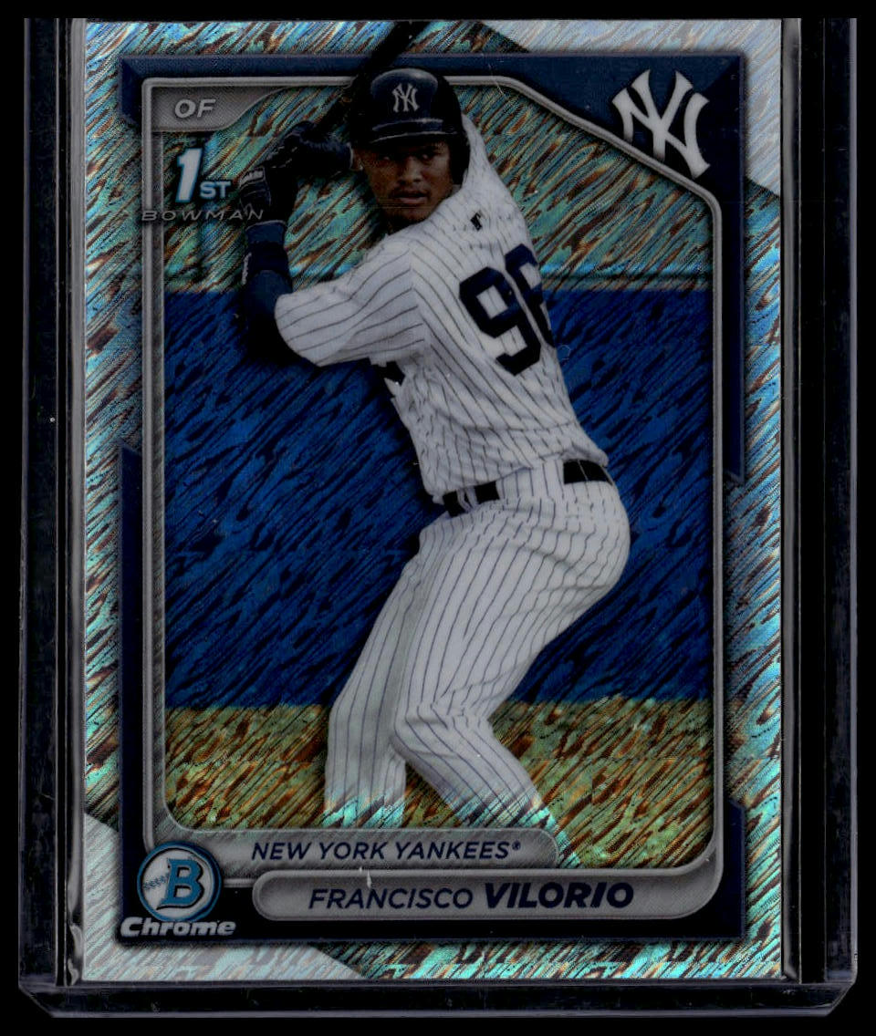 2024 Bowman Chrome #BCP-169 Francisco Vilorio Prospects Shimmer Refractors