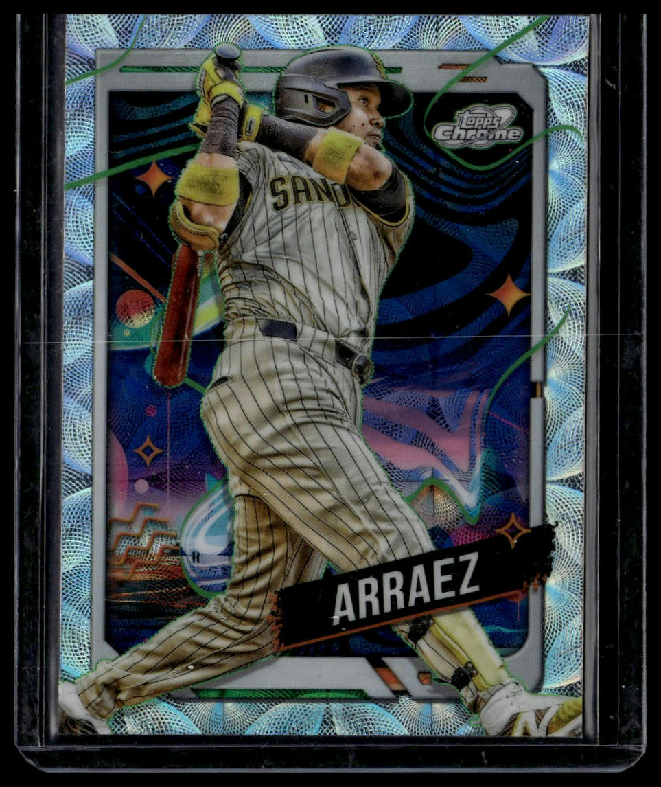 2024 Topps Chrome Cosmic #14 Luis Arraez Nucleus Refractors