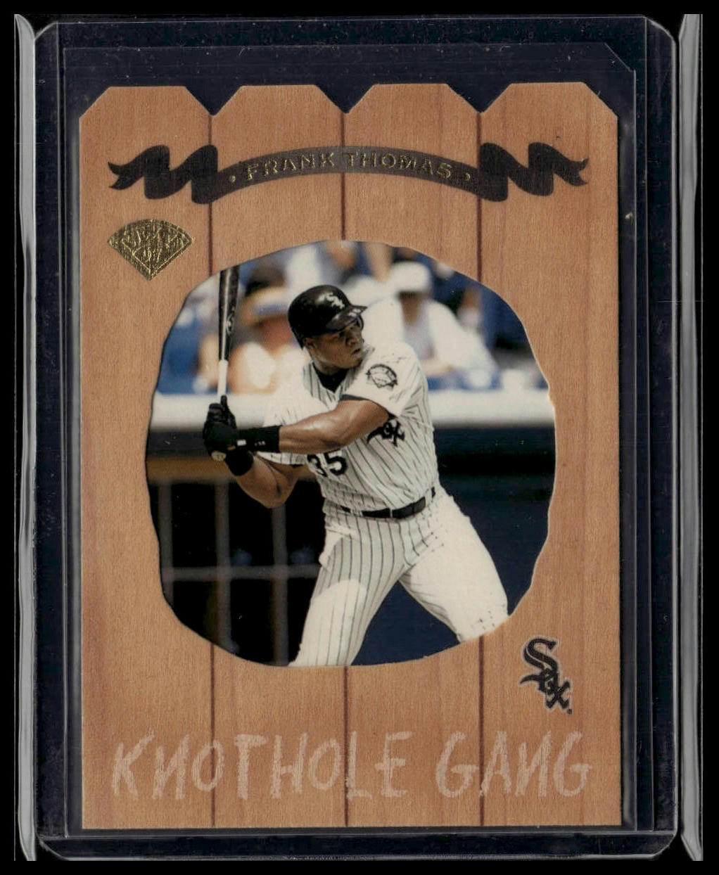 1997 Leaf #3 Frank Thomas Knothole Gang #/5000