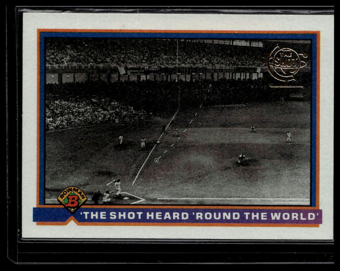 1991 Bowman #410 The Shot Heard 'Round The World