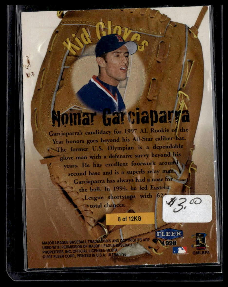 1998 Ultra #8 KG Nomar Garciaparra Kid Gloves