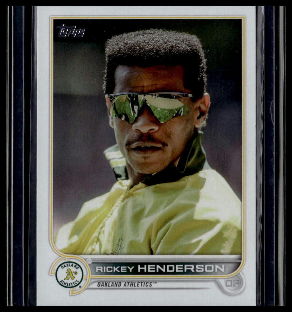 2022 Topps Update #US24c Rickey Henderson