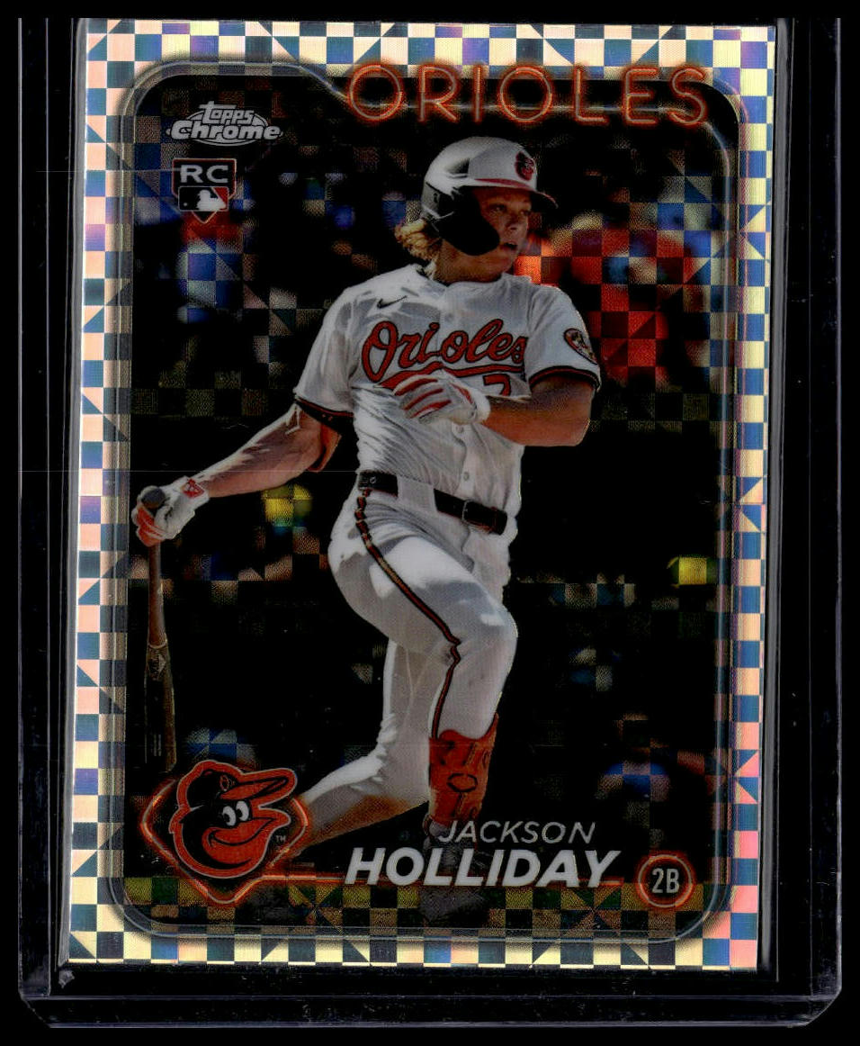 2024 Topps Chrome Update #USC200 Jackson Holliday X-Fractors
